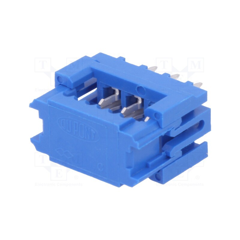 10 pcs : 69830-006LF - IDC transition, PIN: 6, straight, IDC,THT, for ribbon cable, 1A