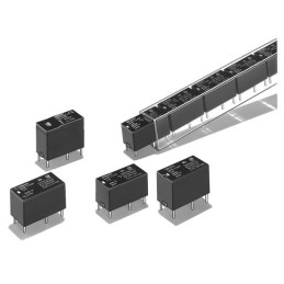 1 pcs - Omron PCB Mount Relay, 5V dc Coil, DPST
