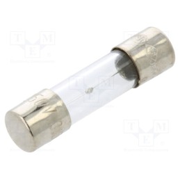 20 pcs : MSC-3.5A - Fuse: fuse, medium time-lag, 3.5A, 250VAC, glass, 5x20mm, brass