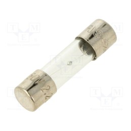 20 pcs : MSC-2.25A - Fuse: fuse, medium time-lag, 2.25A, 250VAC, glass, 5x20mm, brass