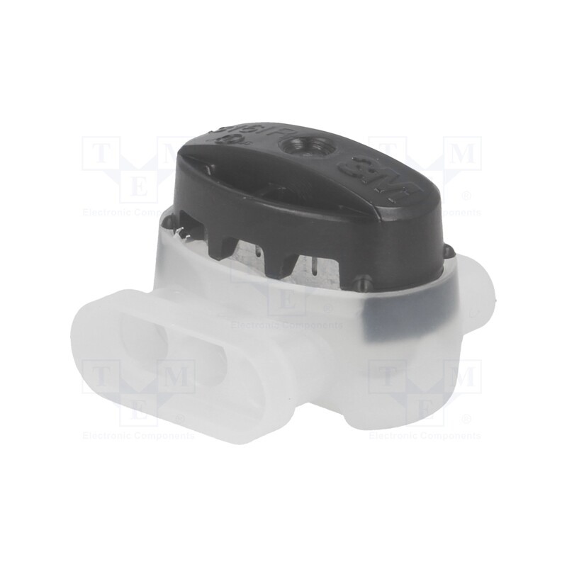 10 pcs : 7000058271 - Quick splice, Scotchlok, IDC, 0.5÷1.5mm2, Urated: 30V, black, 3.8mm