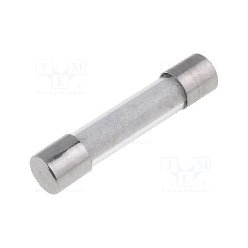 50 pcs : 632.318 - Fuse: fuse, time-lag, 1.25A, 250VAC, cylindrical,glass, 6.3x32mm