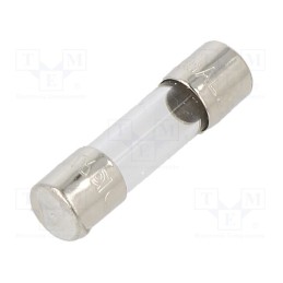 10 pcs : 0217.063MXP - Fuse: fuse, quick blow, 63mA, 250VAC, cylindrical,glass, 5x20mm