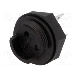 10 pcs : 57000000001 - Fuse holder, miniature fuses, TE5,TR5, 6.3A, 250V, on panel