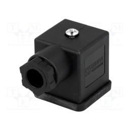 10 pcs : 7000-29245-0000000 - Connector: valve connector, plug, form A, 18mm, female, PIN: 3, 230V