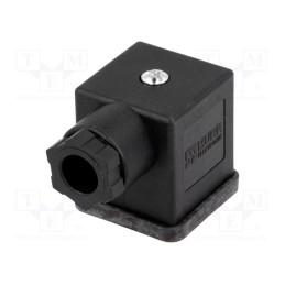 10 pcs : 7000-29405-0000000 - Connector: valve connector, plug, form A, 18mm, female, PIN: 4, 230V