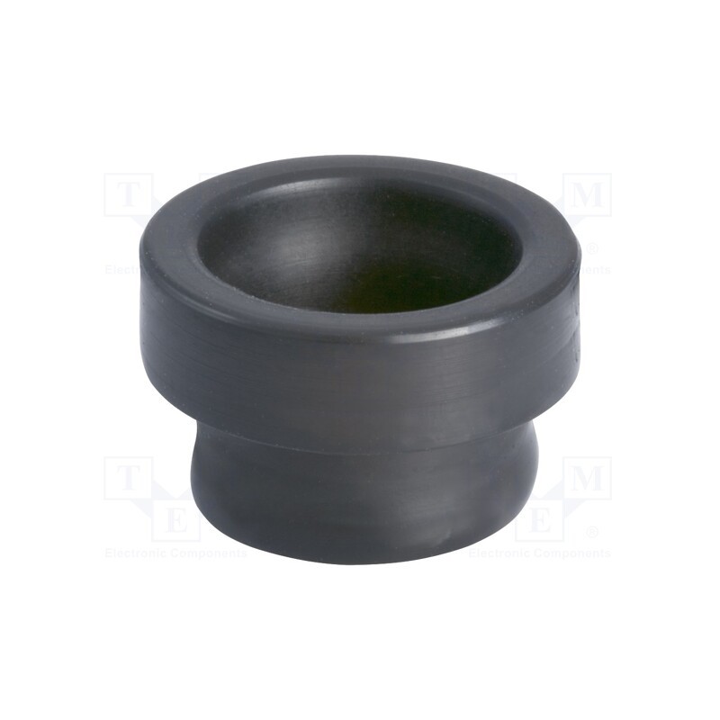10 pcs : 1.250.3201.50 - 32mm, plugs, Mat: elastomer, Seal Plug DS, black, -20÷80°C, IP54
