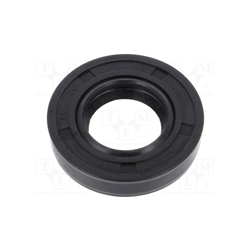 10 pcs : 03-020.00X037.0X8 SIMERING AO TC NBR - Oil seal, NBR rubber, Thk: 8mm, -40÷100°C, Shore hardness: 70