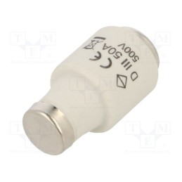 10 pcs : LE33F50 - Fuse: fuse, gF,quick blow, 50A, 500VAC, DIII