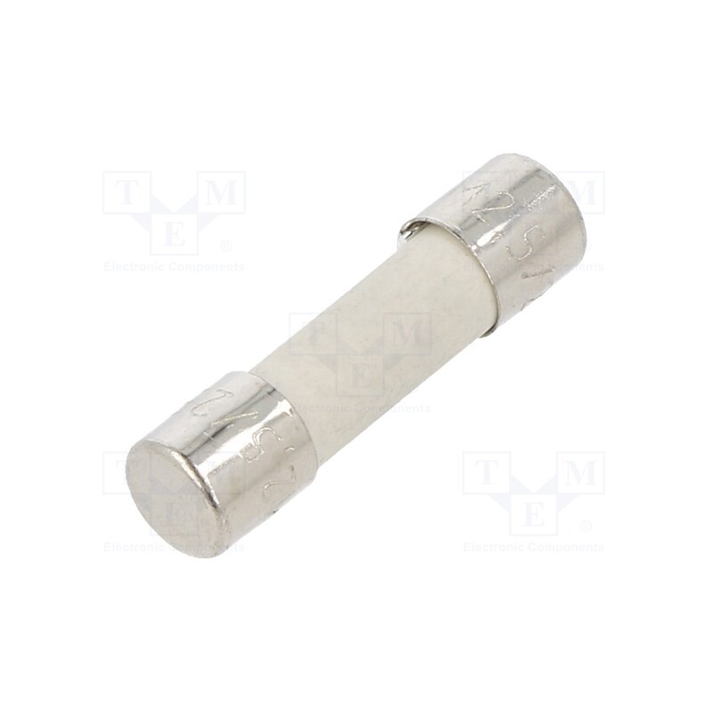 10 pcs : 34.252 - Fuse: fuse, medium time-lag, 2.5A, 250VAC, ceramic,cylindrical