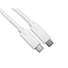 1 pcs - RS PRO USB 3.1 Cable, Male USB C to Male USB C Cable, 1m