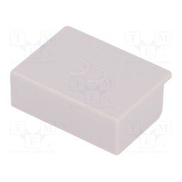 10 pcs : Z-V-AK/4P - Protection cap, L: 23mm, W: 9.5mm, plastic