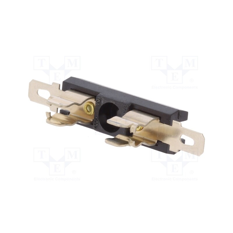 10 pcs : 31.5001 - Fuse holder, cylindrical fuses, 5x20mm, -40÷85°C, 10A, UL94V-0
