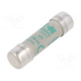 10 pcs : C10M8 - Fuse: fuse, aM, 8A, 500VAC, ceramic,cylindrical,industrial