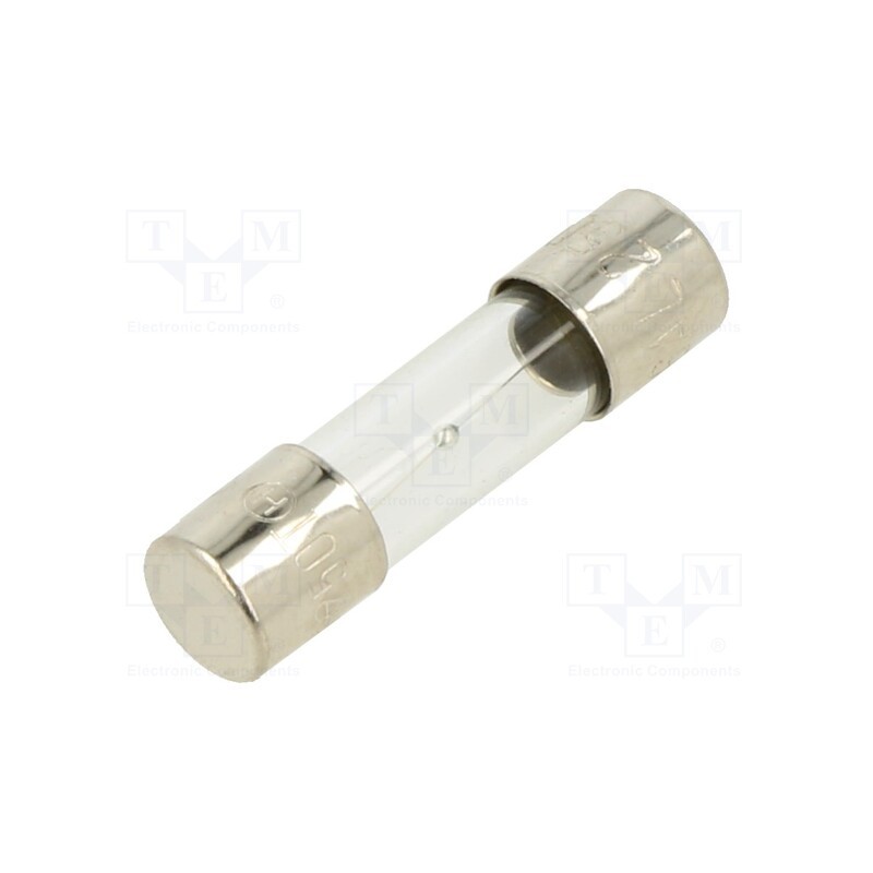 20 pcs : TSD-16A - Fuse: fuse, time-lag, 16A, 250VAC, glass, 5x20mm, brass, bulk