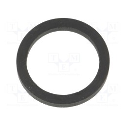 50 pcs : 4917G - Gasket, NBR rubber, Thk: 2mm, Øint: 15.8mm, Øout: 20mm, M16