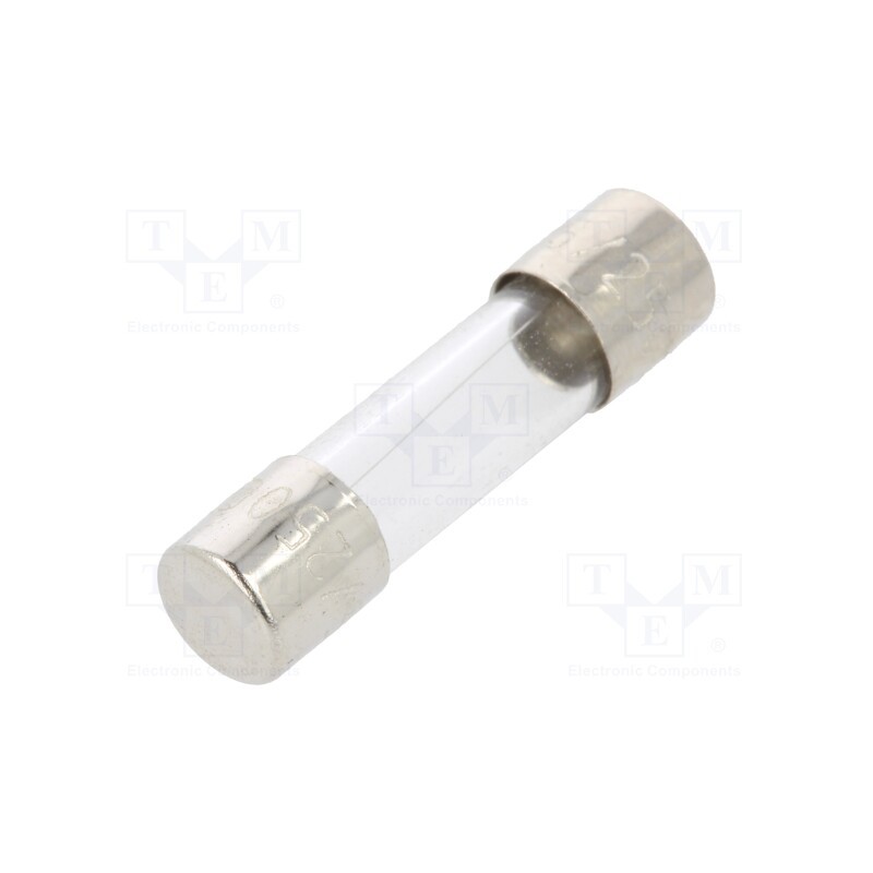 20 pcs : 34.2513 - Fuse: fuse, medium time-lag, 500mA, 250VAC, cylindrical,glass