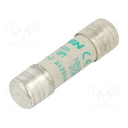 10 pcs : FR10AM50V20 - Fuse: fuse, aM,time-lag, 20A, 500VAC, 10x38mm
