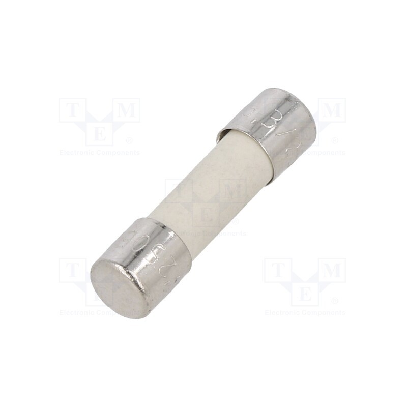 20 pcs : 34.2524 - Fuse: fuse, medium time-lag, 6.3A, 250VAC, ceramic,cylindrical