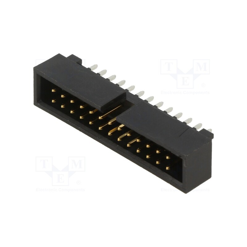 5 pcs : 702462604 - 2.54mm CGrid Hdr Shrd /Slt .13AuLF 26Ckt