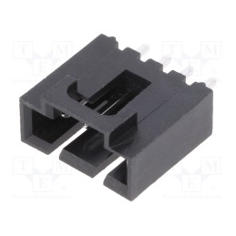 10 pcs : 705430038 - Socket, wire-board, male, SL, 2.54mm, PIN: 4, THT, gold-plated