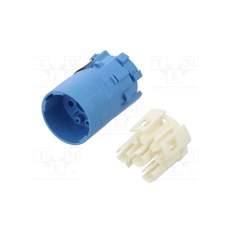 3 pcs : 7084943121 - Connector: M23, contact insert, PIN: 8(4+4), male, for cable