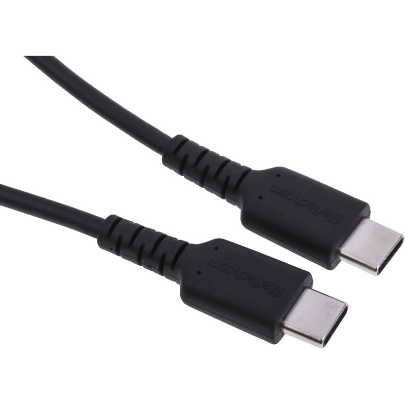 1 pcs - StarTech.com USB 2.0 Cable, Male USB C to Male USB C Rugged USB Cable, 1m