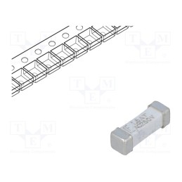 10 pcs : 044301.5DR - Fuse: fuse, time-lag, 1.5A, 250VAC, 250V, 125VDC, SMD, ceramic, 443