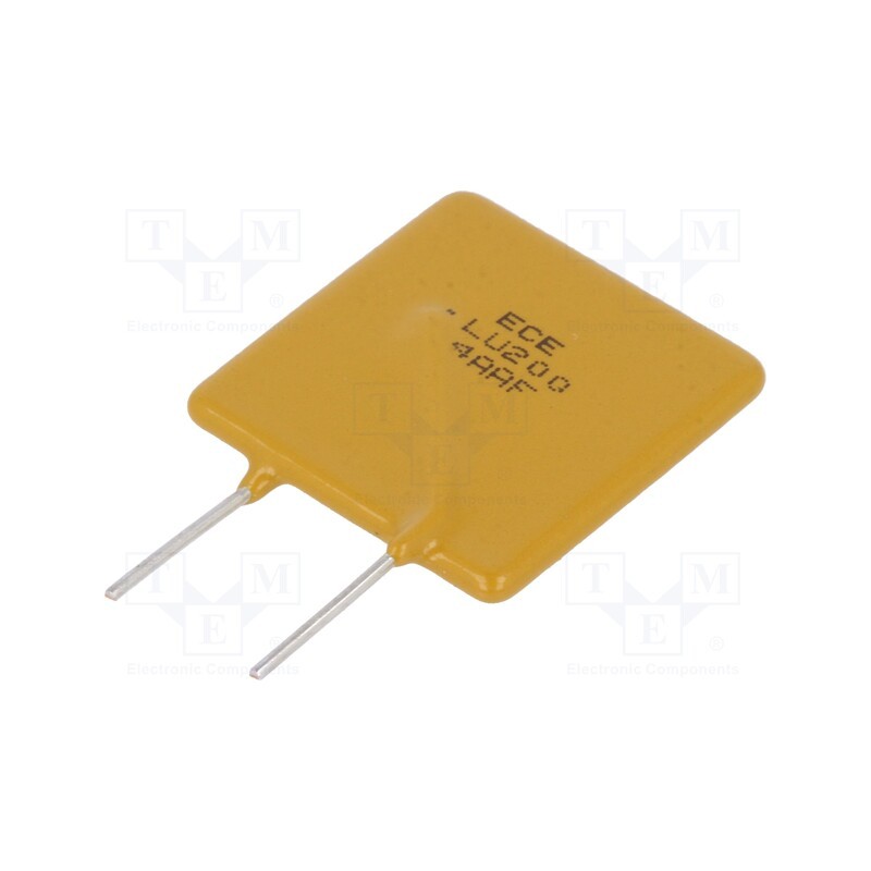 20 pcs : ERF-LU200V2 - Fuse: PTC polymer, 2A, bag, Ø0.81x7.6mm