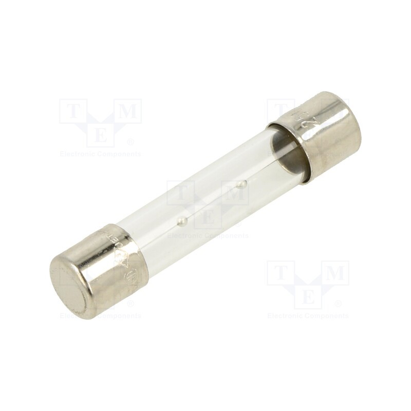 20 pcs : TSA-2A - Fuse: fuse, time-lag, 2A, 250VAC, glass, 6.3x32mm, brass, TSA