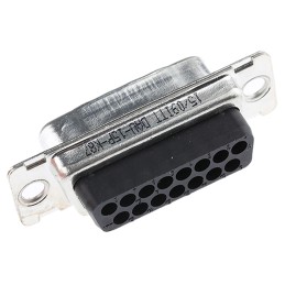210 pcs - ITT Cannon D*U 15 Way Cable Mount D-sub Connector Plug