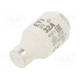 10 pcs : 2313404 - Fuse: fuse, gG, 32A, 500VAC, 500VDC, ceramic, DIII, D