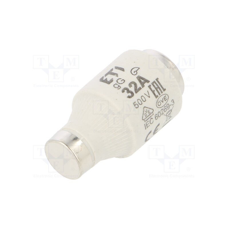 10 pcs : 2313404 - Fuse: fuse, gG, 32A, 500VAC, 500VDC, ceramic, DIII, D