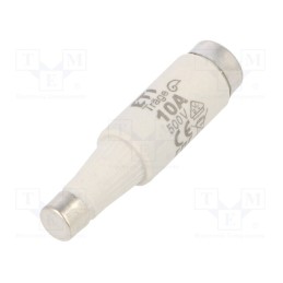 10 pcs : 2311404 - Fuse: fuse, gG, 10A, 500VAC, 500VDC, ceramic, DI, D