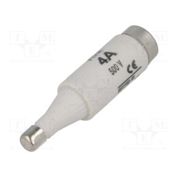 10 pcs : 2311102 - Fuse: fuse, quick blow, 4A, 500VAC, 500VDC, ceramic, DI, D