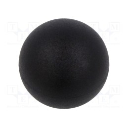 10 pcs : DIN 319-KT-25-M6-C - Ball knob, Ø: 25mm, Int.thread: M6, 9mm