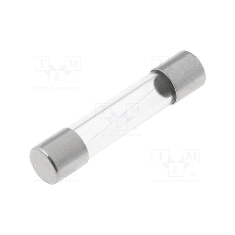 20 pcs : 0313.200HXP - Fuse: fuse, time-lag, 200mA, 250VAC, cylindrical,glass, 6.3x32mm