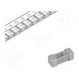 10 pcs : 0465004.DR - Fuse: fuse, time-lag, 4A, 250VAC, 250V, SMD, ceramic, 12.1x4.5mm, 465