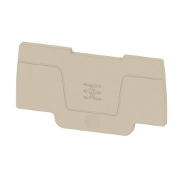 20 pcs - Weidmuller, ASEP 2C 2.5 End Plate for use with for use with Terminal Blocks