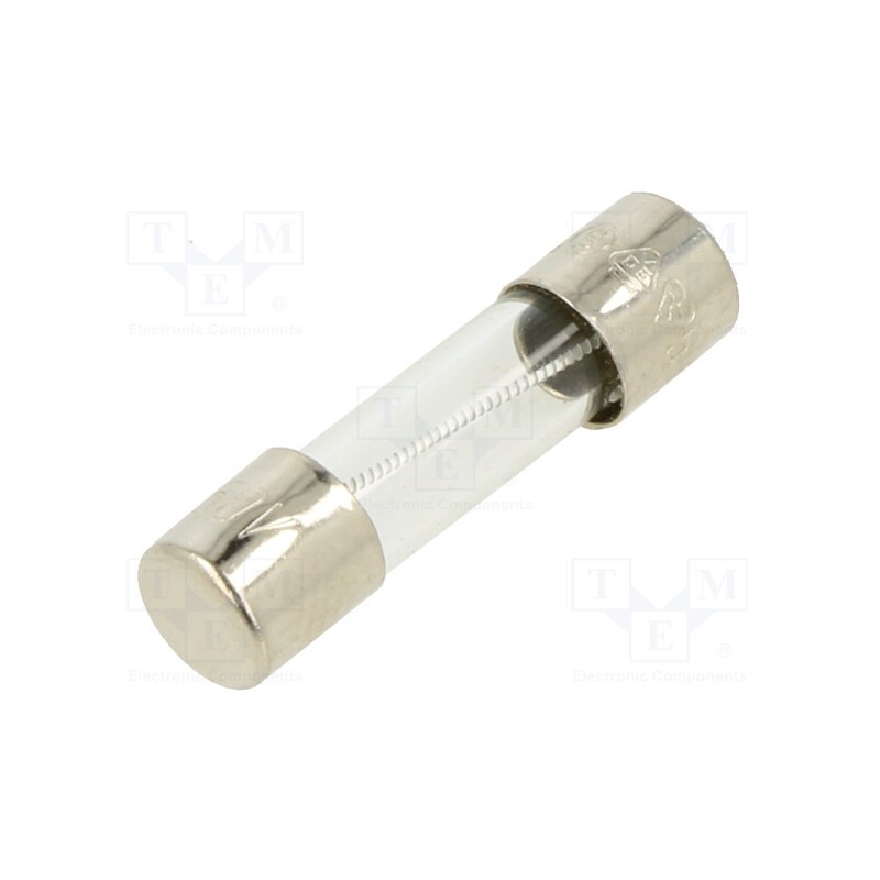 20 pcs : TSD-200MA - Fuse: fuse, time-lag, 200mA, 250VAC, glass, 5x20mm, brass, bulk