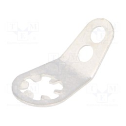 20 pcs : 7312 - Tip: solder lug ring, 0.45mm, M3,5, Ø: 3.6mm, soldering, screw