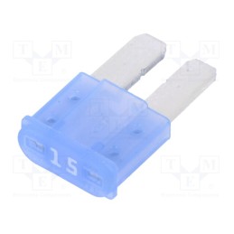 50 pcs : 0327015.UXS - Fuse: fuse, 15A, 32VDC, automotive, 9.1mm, MICRO2