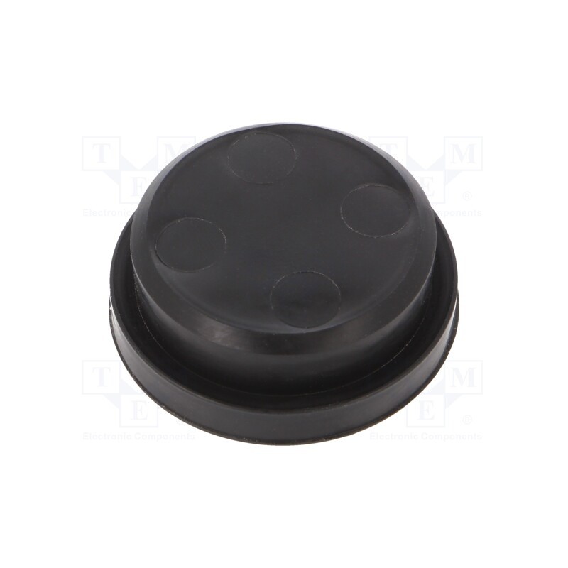 20 pcs : 1.250.2501.50 - 25mm, plugs, Mat: elastomer, Seal Plug DS, black, -20÷80°C, IP54