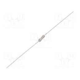 10 pcs : 7010.7090.13 - Fuse: fuse, quick blow, 2A, 125VAC, ceramic,axial, 2.3x8mm, copper