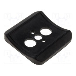 10 pcs : 733264002 GSAZ 40/62 NBR SCHWARZ - Profile gasket for Ø40-62mm, GSAZ, NBR rubber
