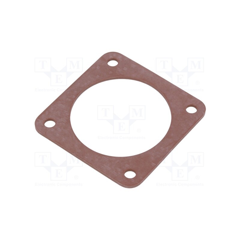 10 pcs : 733818002 CM 02 D 20 - Socket gasket, CM, IP67, size 20, flange (4 holes)