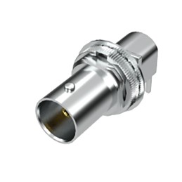 1 pcs - Samtec BNC7T Series, jack PCB Mount BNC Connector, 75Ω, Through Hole Termination, Right Angle Body