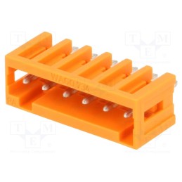 10 pcs : 734-236 - Pluggable terminal block, 3.81mm, ways: 6, straight, socket, male