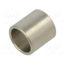 10 pcs : GN 609.5-10-12-6 - Spacer sleeve, 6mm, cylindrical, stainless steel, Out.diam: 12mm