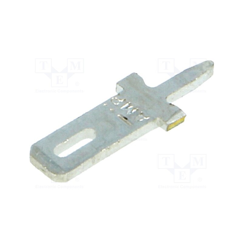 50 pcs : 735427-2 - Terminal: flat, 2.8mm, 0.8mm, male, THT, tinned, straight